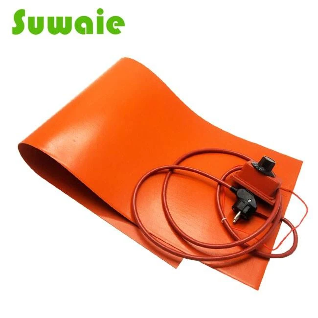 Silicone Rubber Heater With Thermostats
